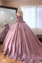 Ball Gown Off the Shoulder Tulle Quinceanera Dress with Lace Appliques, Puffy Prom Dress UQ2529